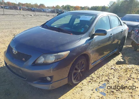 2010 Toyota Corolla S from USA, damaged, VIN 1NXBU4EE9AZ182148